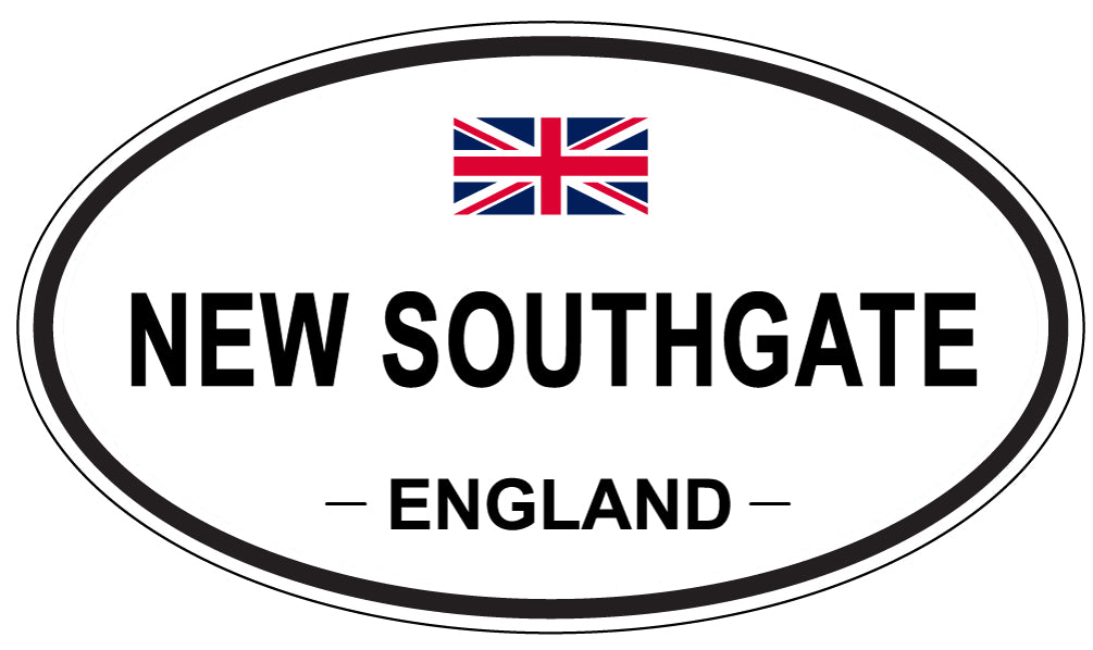 NEW SOUTHGATE, England - Oval Magnet