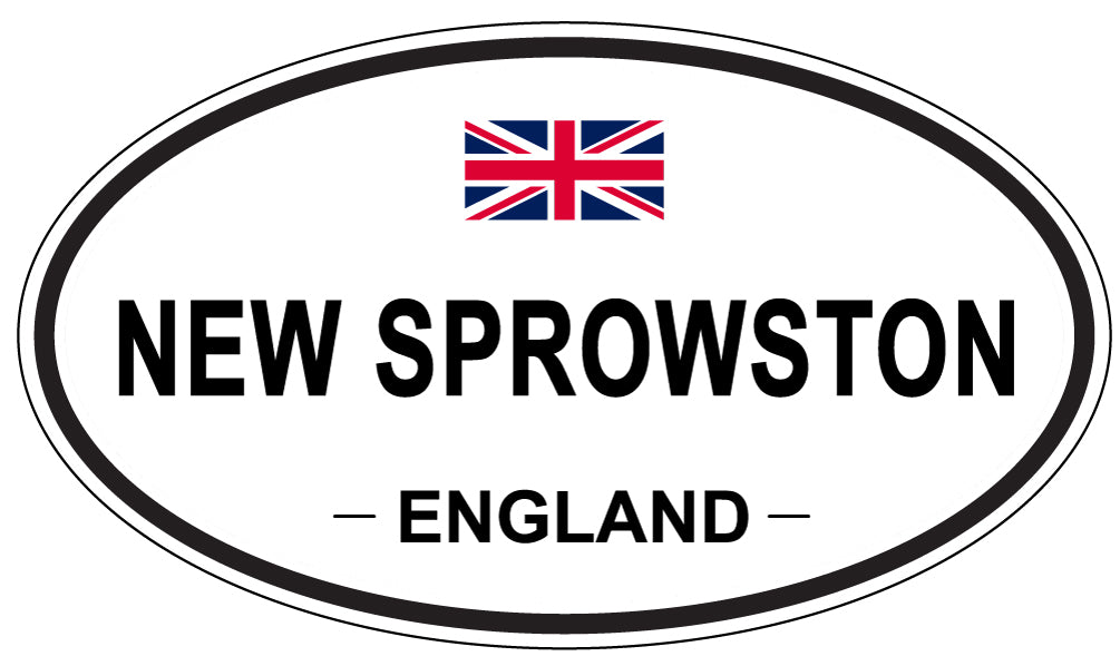 NEW SPROWSTON, England - Oval Magnet