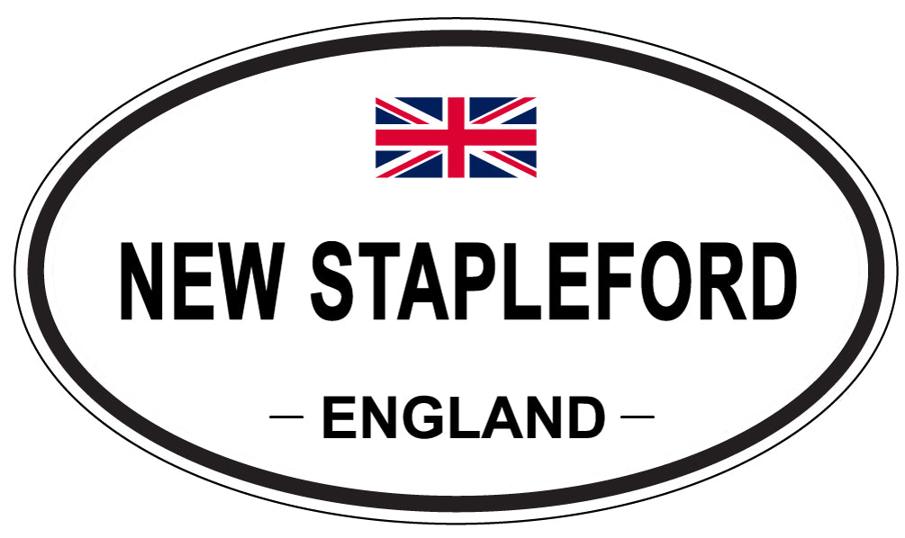 NEW STAPLEFORD, England - Oval Magnet