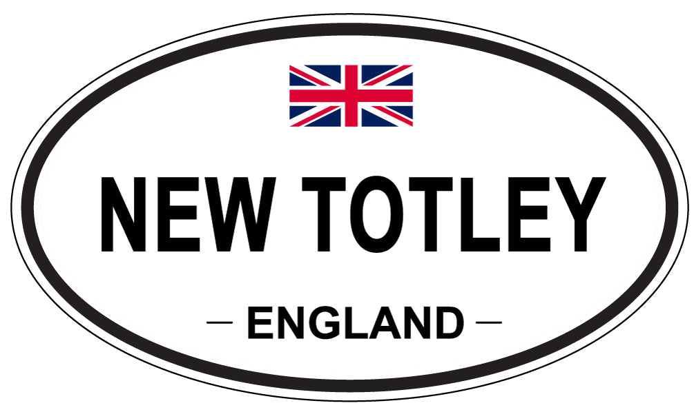 NEW TOTLEY, England - Oval Magnet