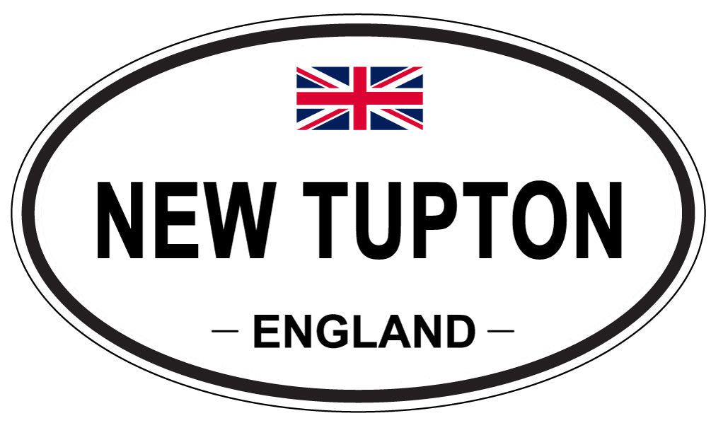 NEW TUPTON, England - Oval Magnet