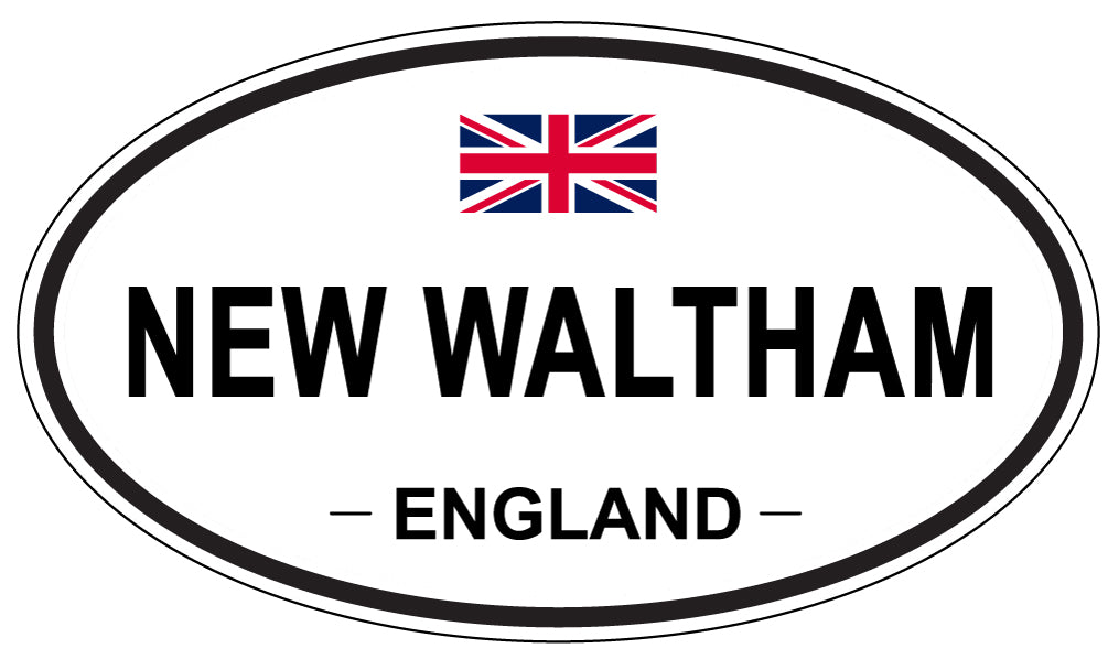 NEW WALTHAM, England - Oval Magnet