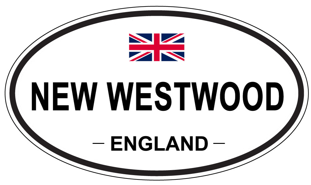 NEW WESTWOOD, England - Oval Magnet
