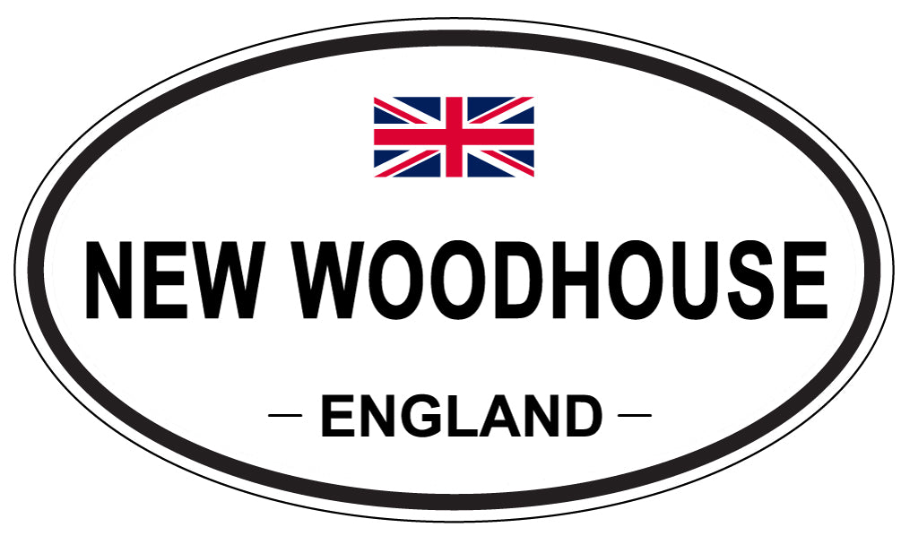 NEW WOODHOUSE, England - Oval Magnet