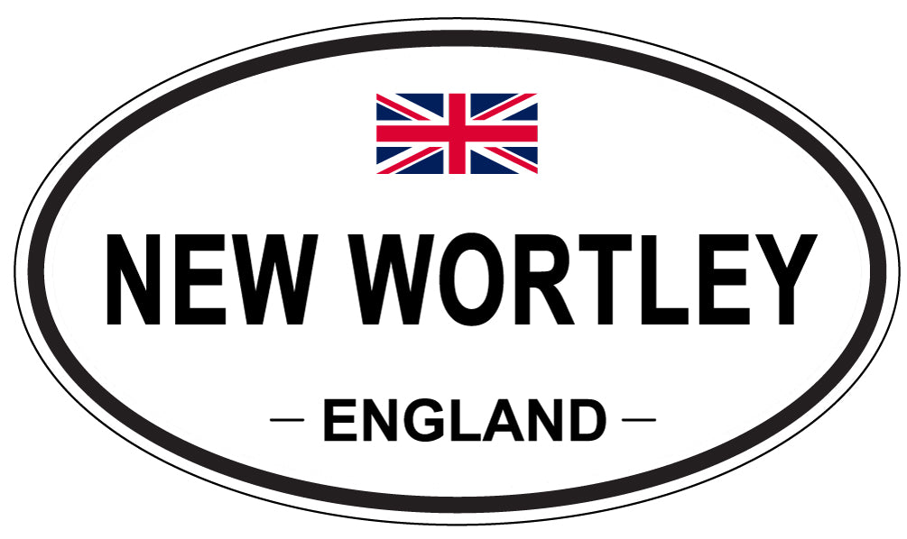 NEW WORTLEY, England - Oval Magnet