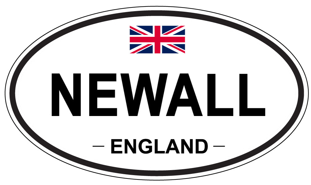 NEWALL, England - Oval Magnet