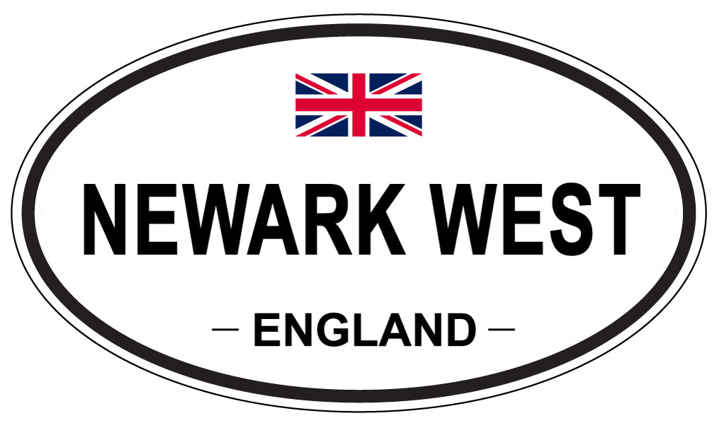 NEWARK WEST, England - Oval Magnet