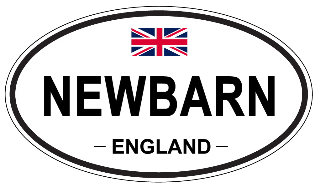 NEWBARN, England - Oval Magnet