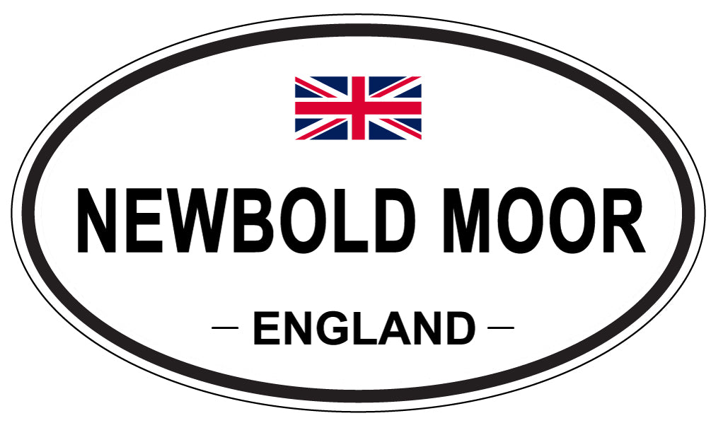 NEWBOLD MOOR, England - Oval Magnet