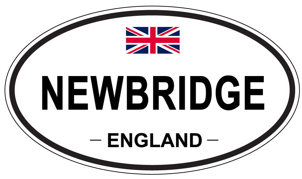 NEWBRIDGE, England - Oval Magnet