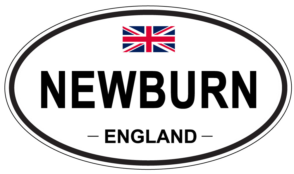 NEWBURN, England - Oval Magnet