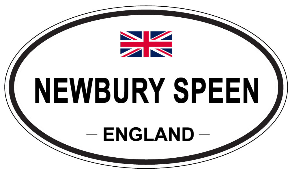 NEWBURY SPEEN, England - Oval Magnet
