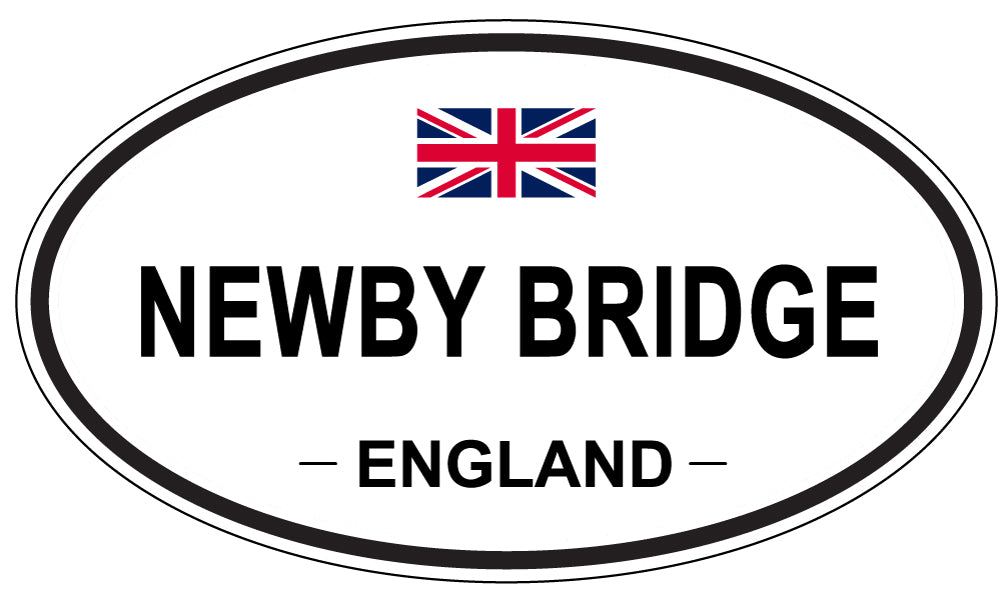 NEWBY BRIDGE, England - Oval Magnet