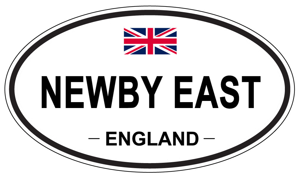 NEWBY EAST, England - Oval Magnet