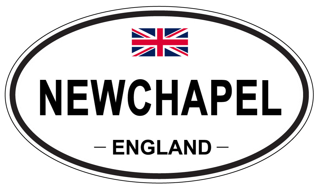 NEWCHAPEL, England - Oval Magnet