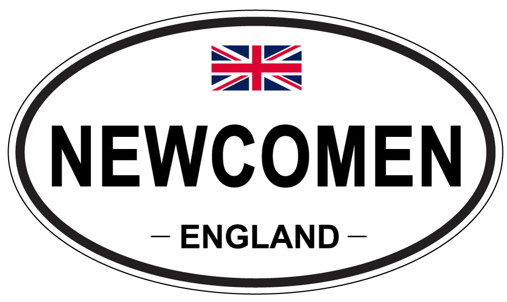 NEWCOMEN, England - Oval Magnet