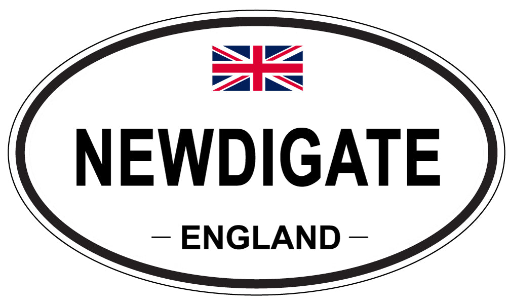 NEWDIGATE, England - Oval Magnet
