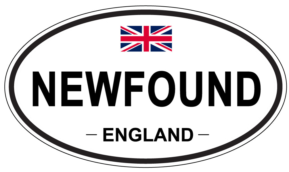 NEWFOUND, England - Oval Magnet