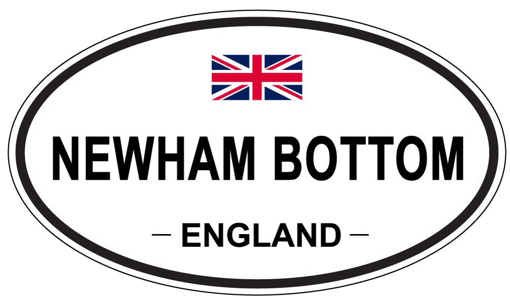 NEWHAM BOTTOM, England - Oval Magnet