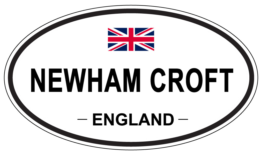 NEWHAM CROFT, ENGLAND - Oval Sticker