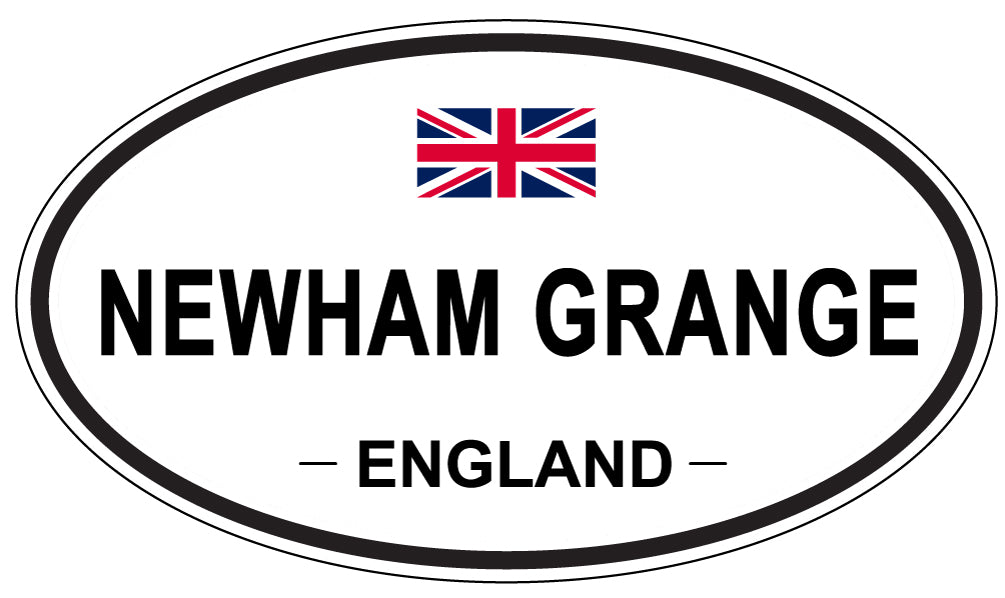 NEWHAM GRANGE, England - Oval Magnet
