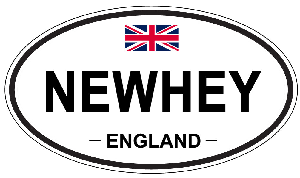 NEWHEY, England - Oval Magnet