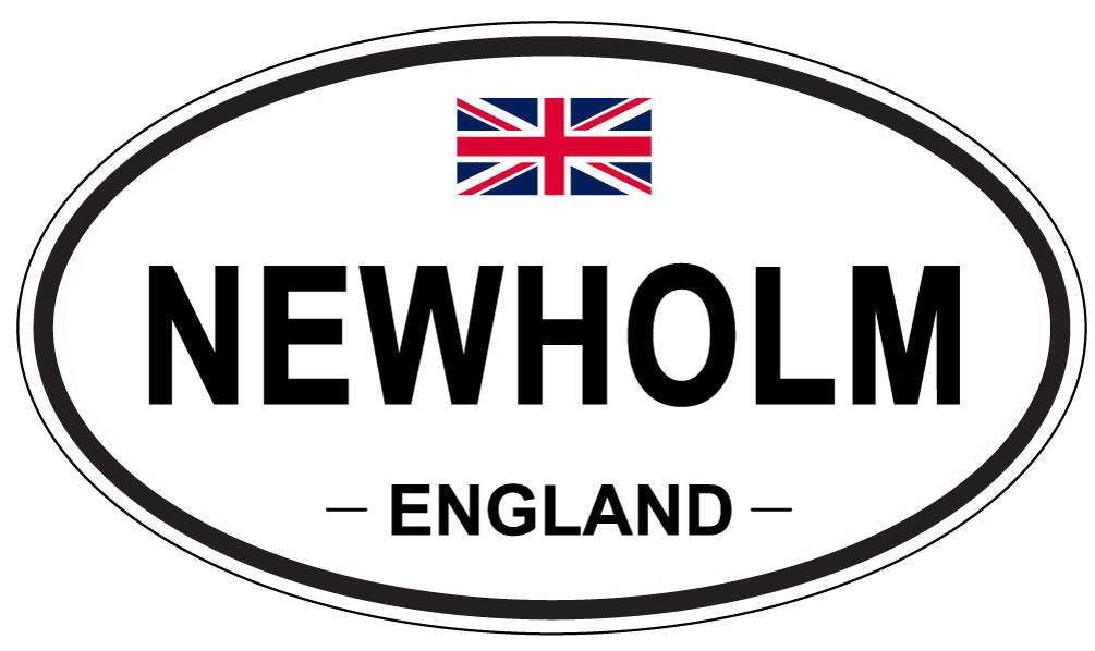 NEWHOLM, England - Oval Magnet