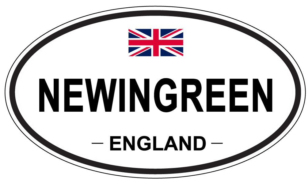 NEWINGREEN, England - Oval Magnet