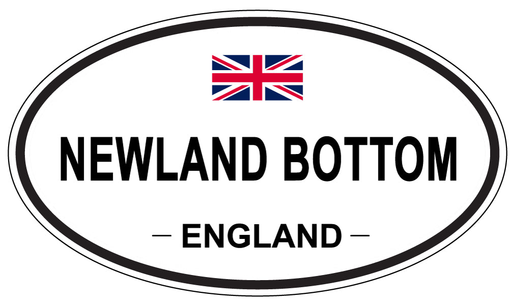NEWLAND BOTTOM, England - Oval Magnet