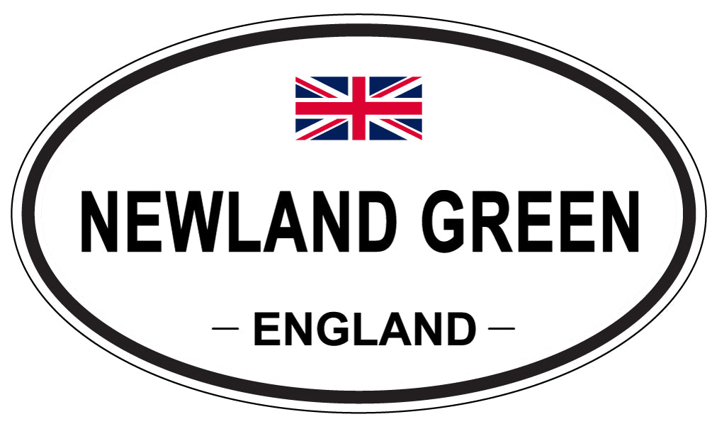 NEWLAND GREEN, England - Oval Magnet