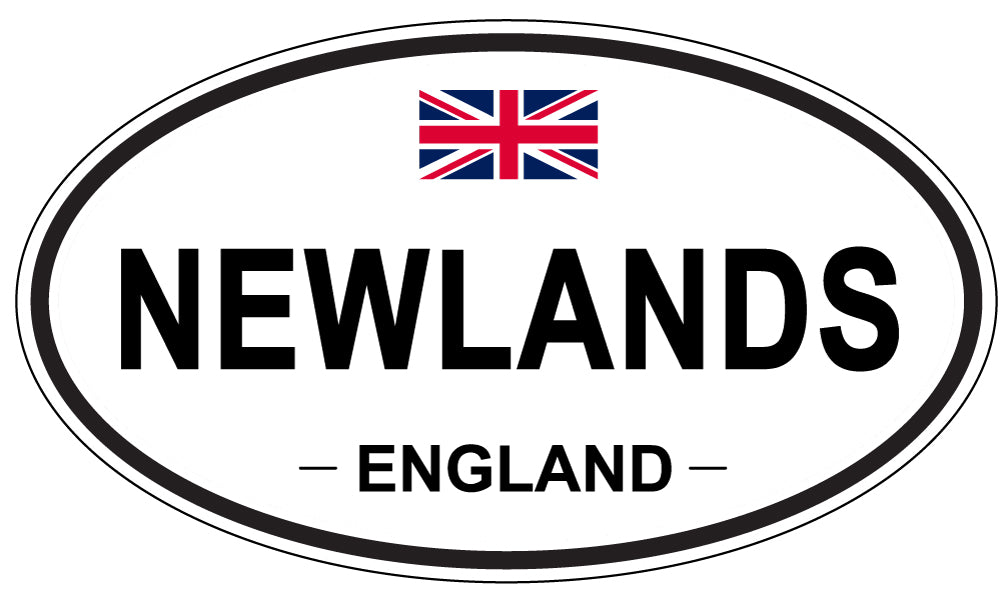 NEWLANDS, England - Oval Magnet