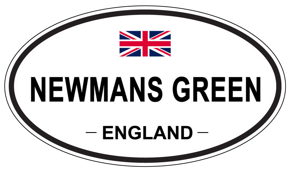 NEWMANS GREEN, England - Oval Magnet
