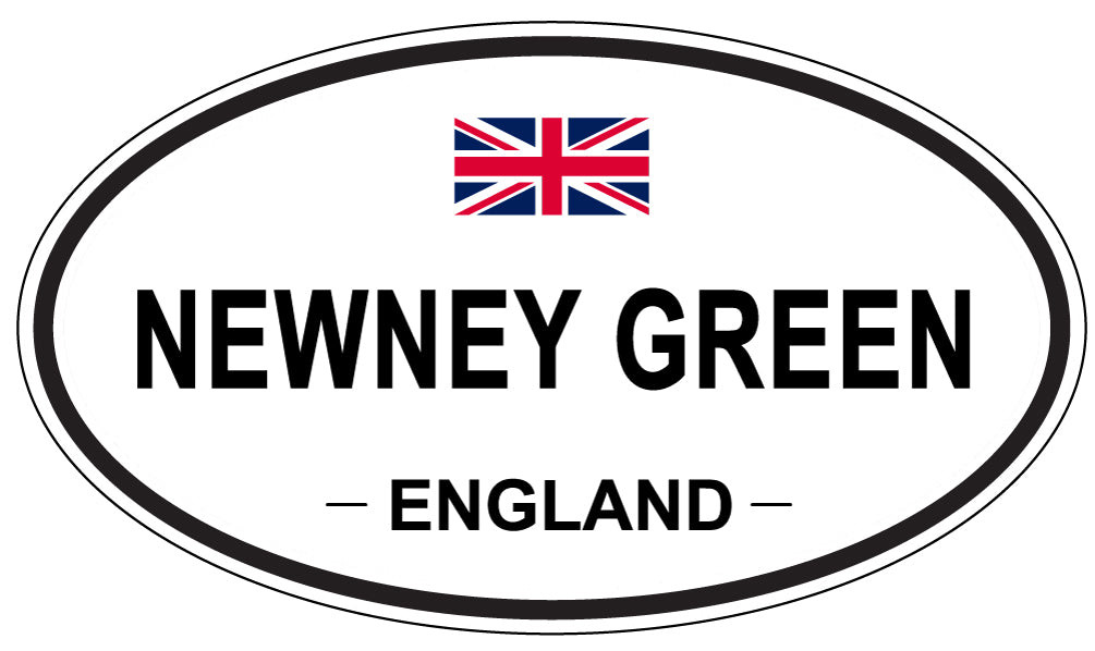 NEWNEY GREEN, England - Oval Magnet