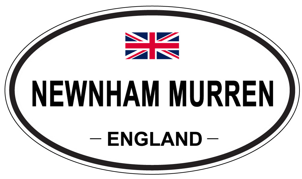 NEWNHAM MURREN, ENGLAND - Oval Sticker