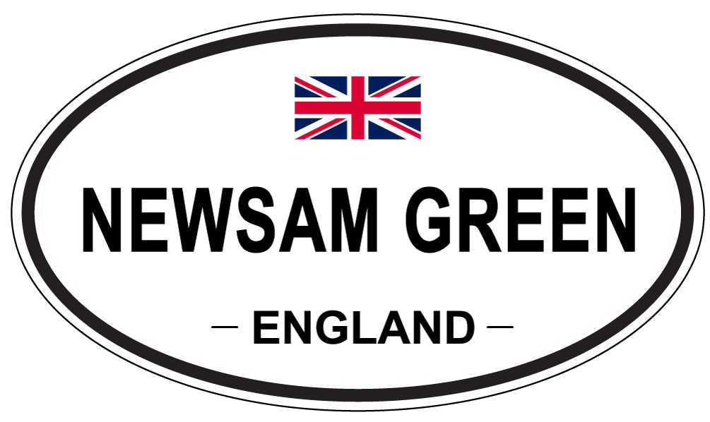 NEWSAM GREEN, England - Oval Magnet
