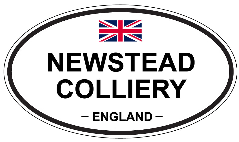 NEWSTEAD COLLIERY, England - Oval Magnet