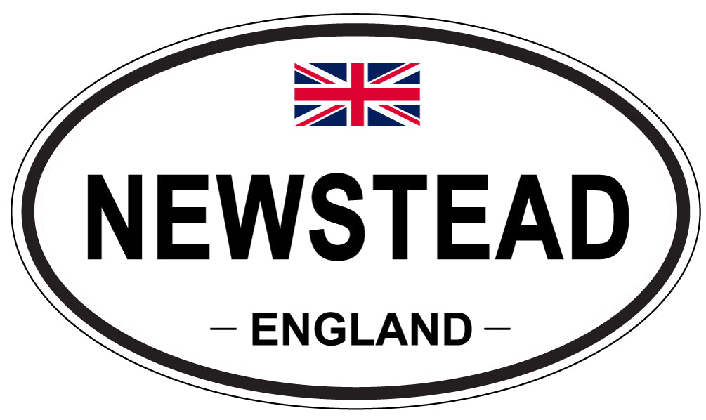 NEWSTEAD, England - Oval Magnet