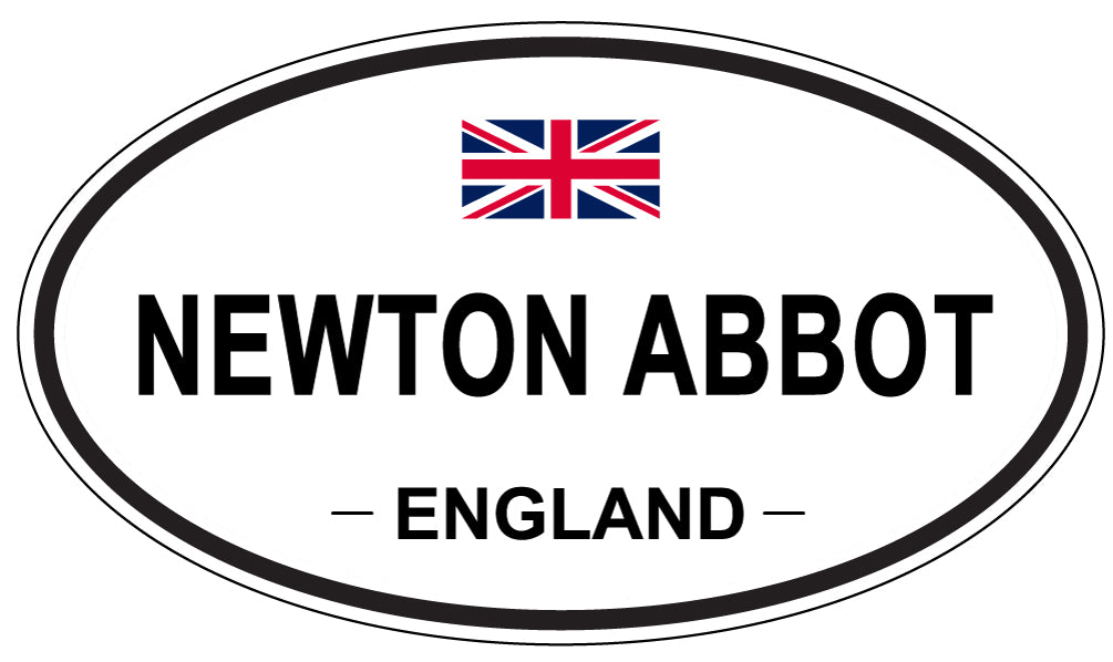 NEWTON ABBOT, England - Oval Magnet