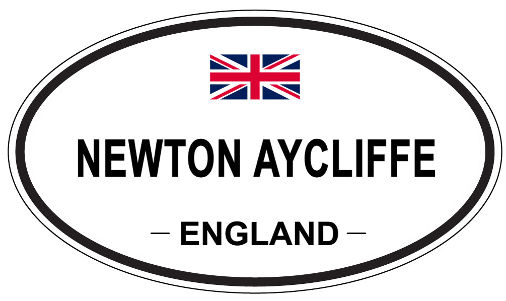 NEWTON AYCLIFFE, England - Oval Magnet