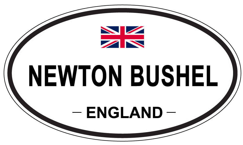 NEWTON BUSHEL, England - Oval Magnet
