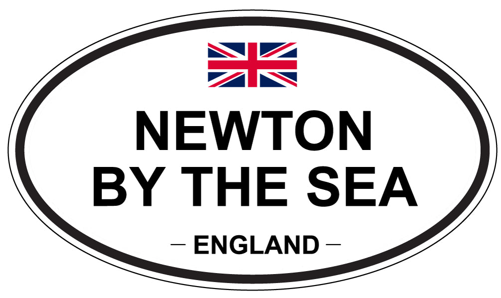 NEWTON BY THE SEA, England - Oval Magnet