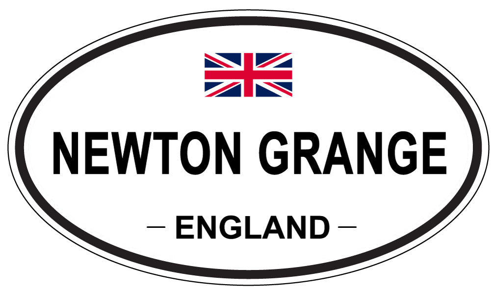 NEWTON GRANGE, England - Oval Magnet