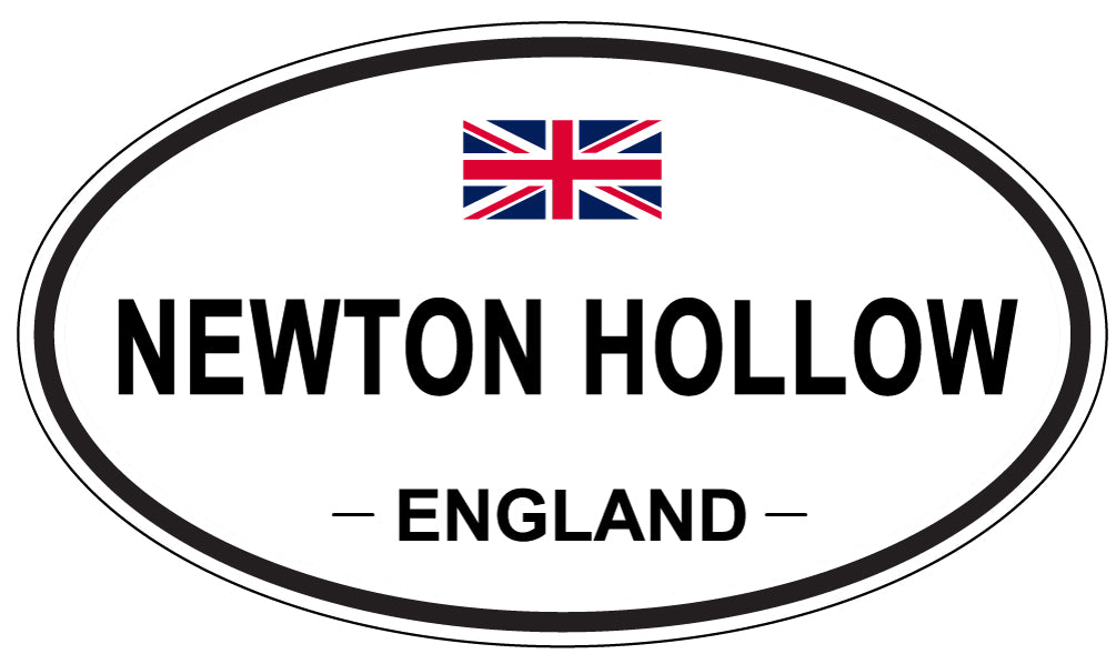 NEWTON HOLLOW, England - Oval Magnet