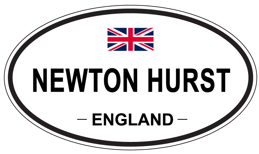NEWTON HURST, England - Oval Magnet