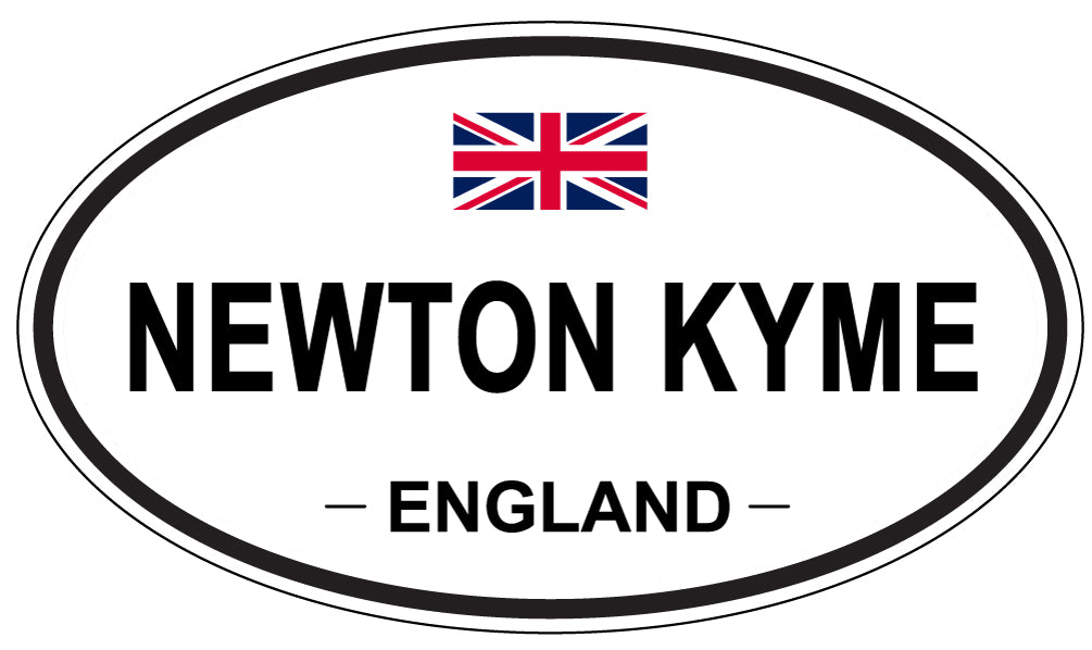 NEWTON KYME, England - Oval Magnet