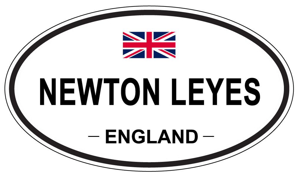 NEWTON LEYES, England - Oval Magnet