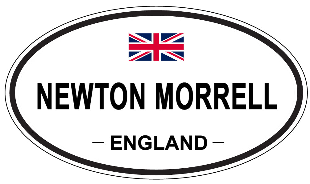 NEWTON MORRELL, England - Oval Magnet