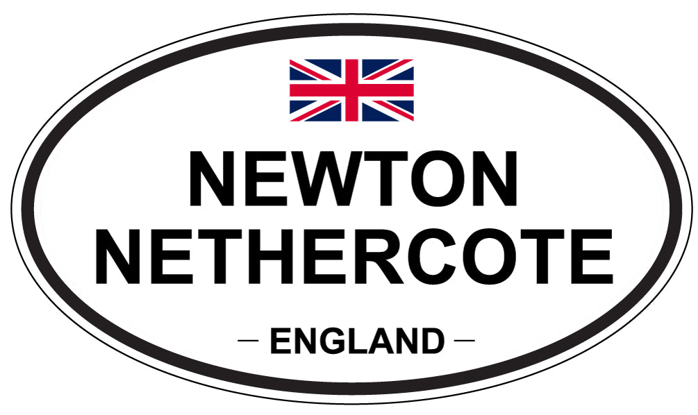 NEWTON NETHERCOTE, England - Oval Magnet