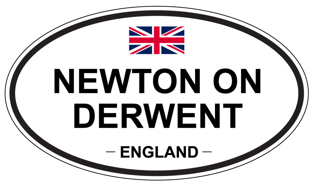 NEWTON ON DERWENT, England - Oval Magnet