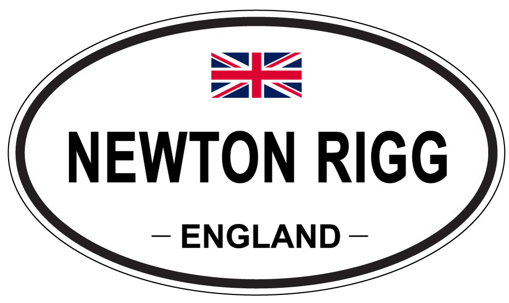 NEWTON RIGG, England - Oval Magnet